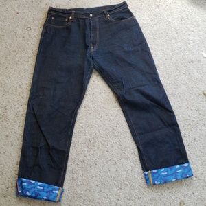 Evisu Japanese selvedge denim 38 buddha